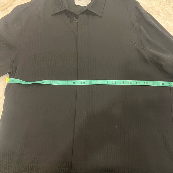 Moschino Couture All Over Embroidered Logo Buttondown - Picture 4 of 9